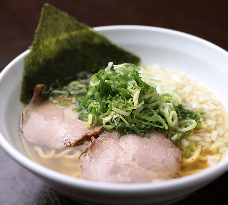 鯛塩らーめん+九条ねぎトッピング