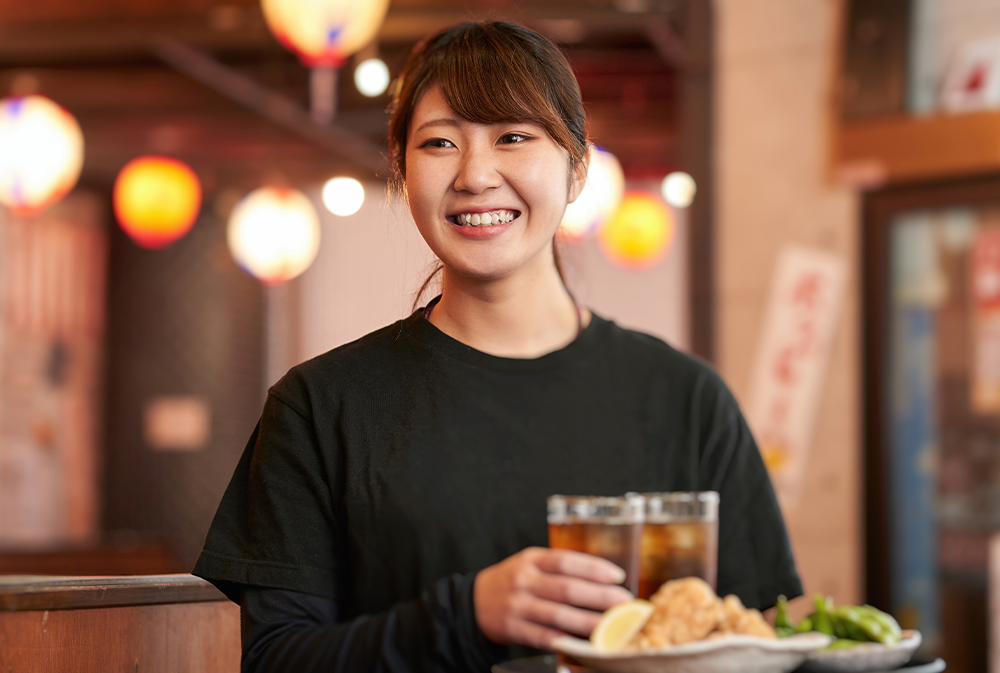 充実した待遇で働くスタッフの生活をサポート